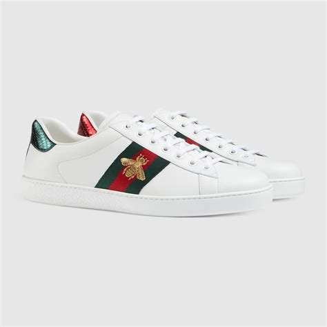 gucci ace embroidered sneaker tiger|gucci bee platform sneakers.